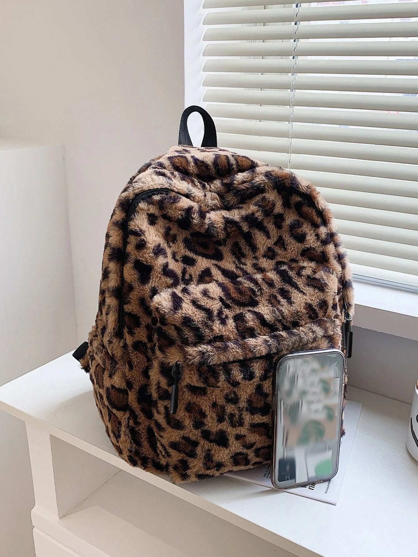 Feline Fantasy Leopard Print Tote Bag