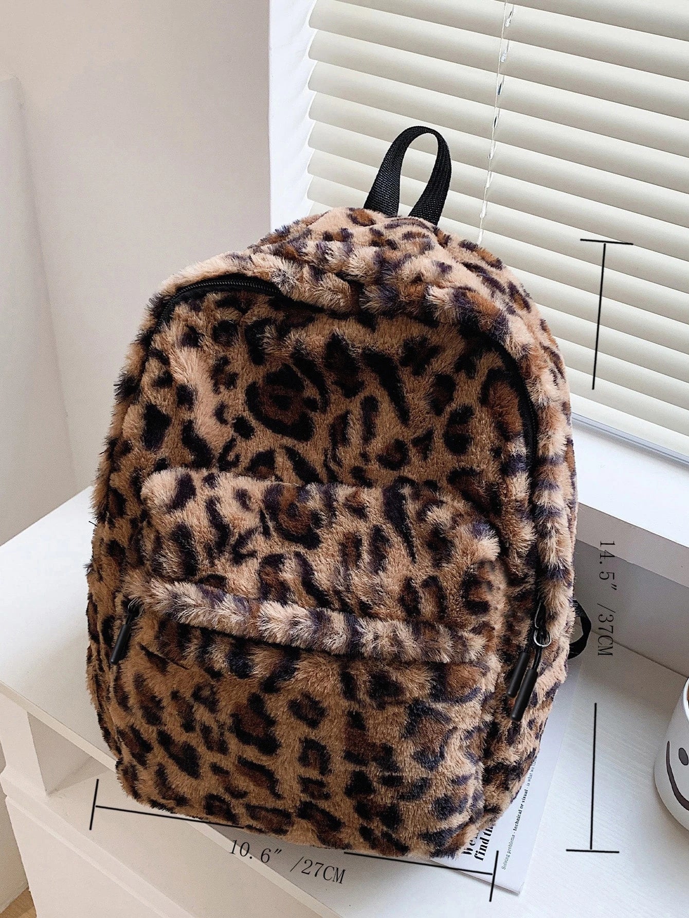 Feline Fantasy Leopard Print Tote Bag